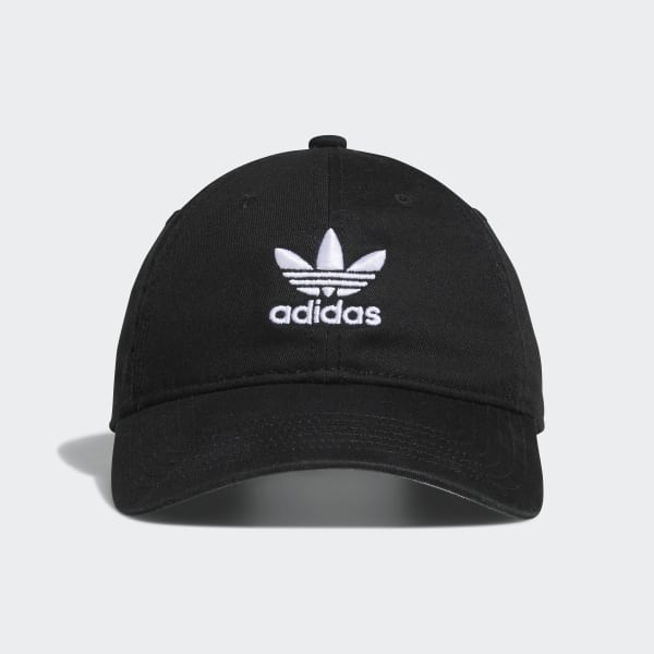 Washed Relaxed Hat Black | kids training adidas US