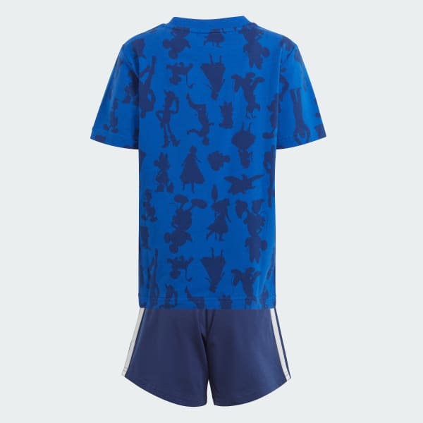Blue adidas x Disney 100 Tee Set