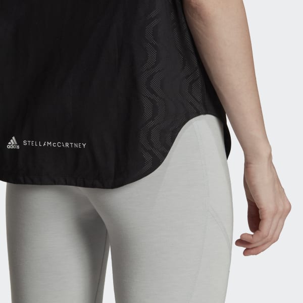 adidas by Stella McCartney Truestrength Yoga Crop Top in Black