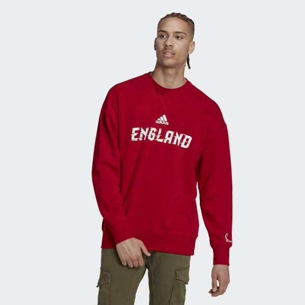Czerwony FIFA World Cup 2022™ England Crew Sweatshirt F6134