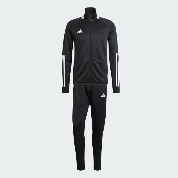 adidas Conjunto Deportivo Sereno AEROREADY Cut 3 Franjas Negro adidas Mexico