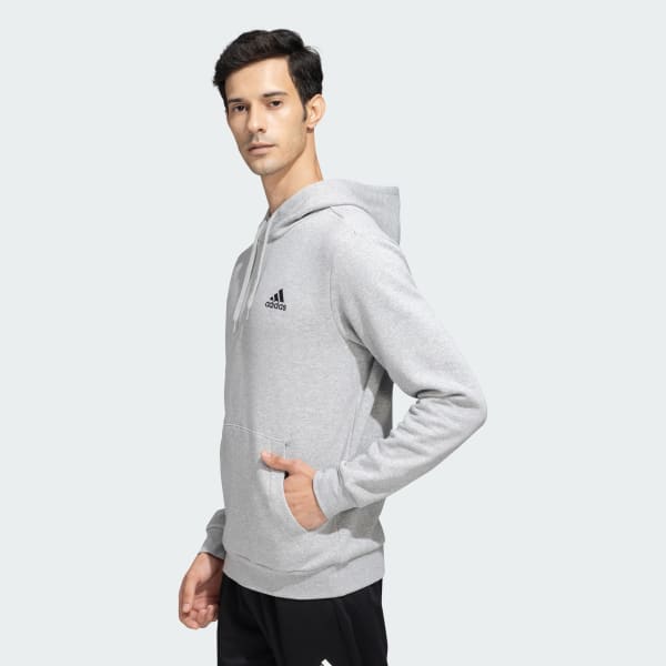 Grey Feel Cozy Hooded Sweatshirt