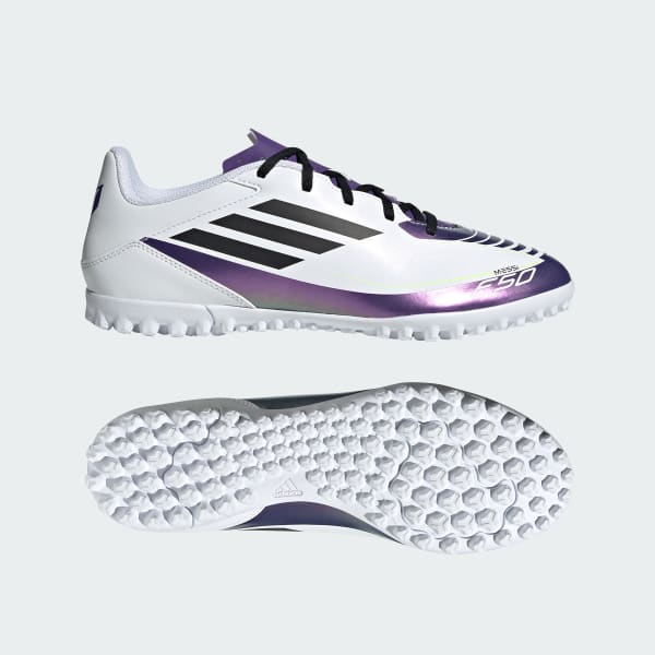 Blanco Tacos F50 Club Messi Pasto Sintético