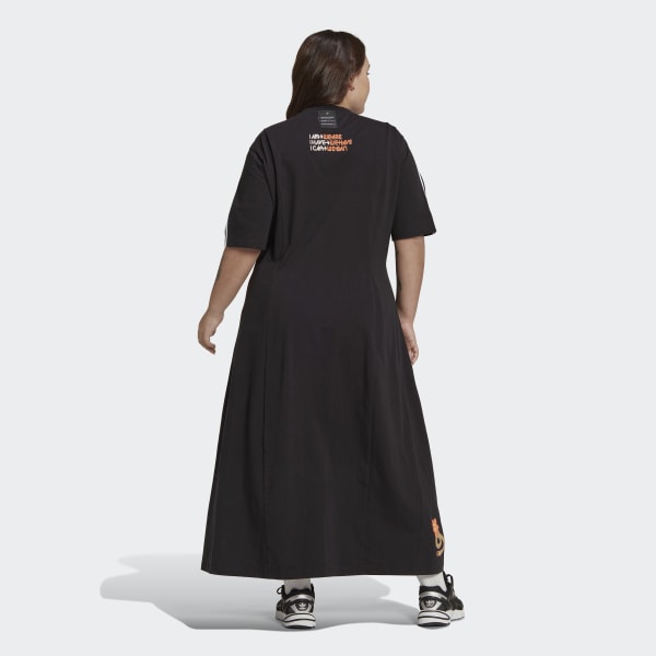 Μαύρο Dress (Plus Size) ETW17
