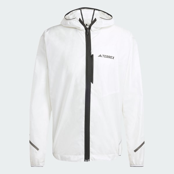 adidas Terrex Xperior Light Windweave Jacket - White | Free