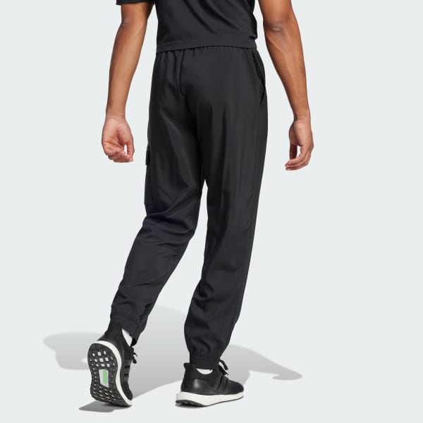 cerná Kalhoty Essentials Small Logo Cargo