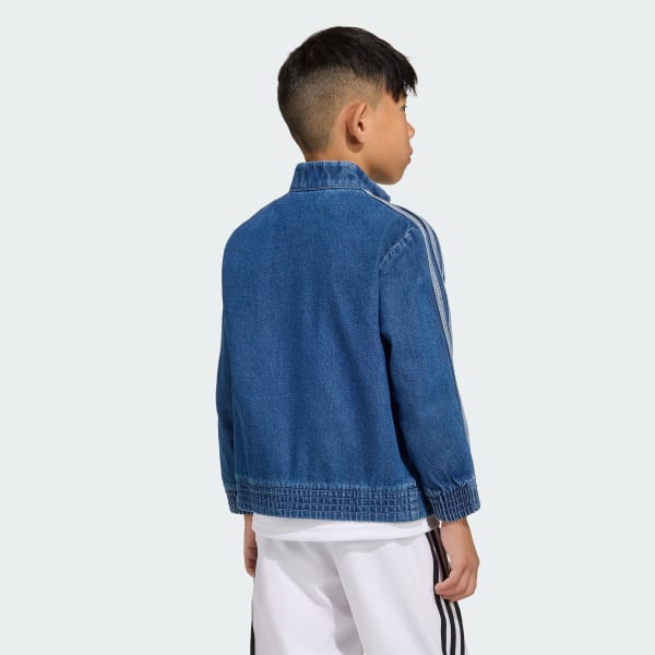 Blu TRACK TOP FIREBIRD DENIM
