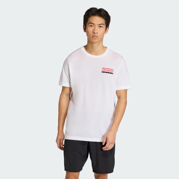 Blanco CAMISETA GRAPHIC PADEL WANTED