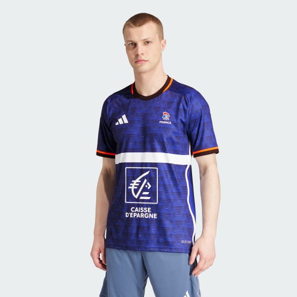 Maillot Equipe de France Handball Bleu adidas adidas Switzerland