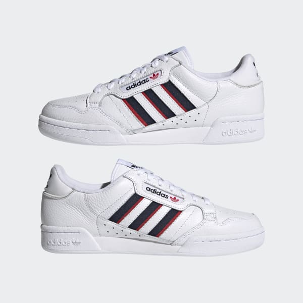adidas Continental 80 Stripes Shoes - White | adidas UK