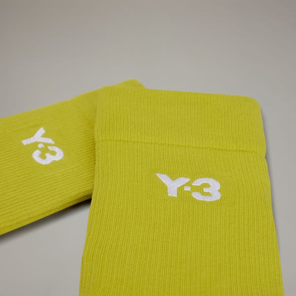 Green Y-3 Classic Crew Socks