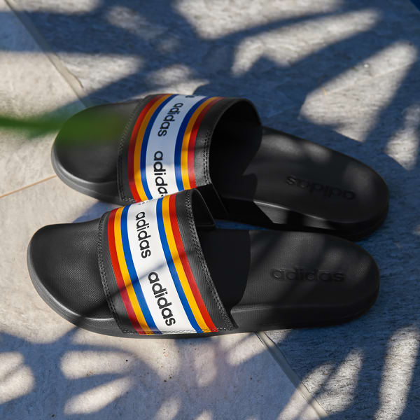 adidas FARM Rio Adilette Comfort Slides - Black | adidas US