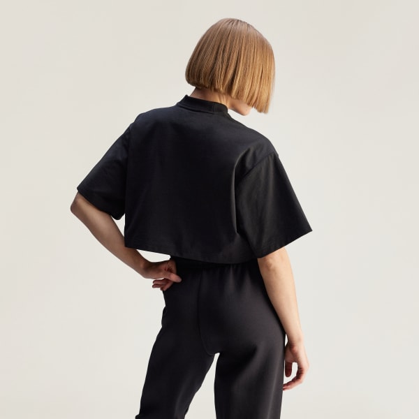 Hitam T-Shirt <lt/>unk<gt/> Crop