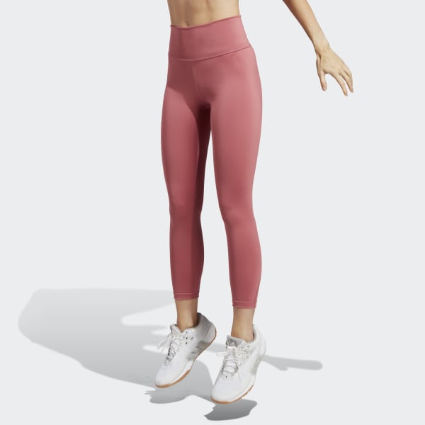 Ik geloof eiwit Mitt adidas Optime Training 7/8 Leggings - Pink | Women's Training | adidas US