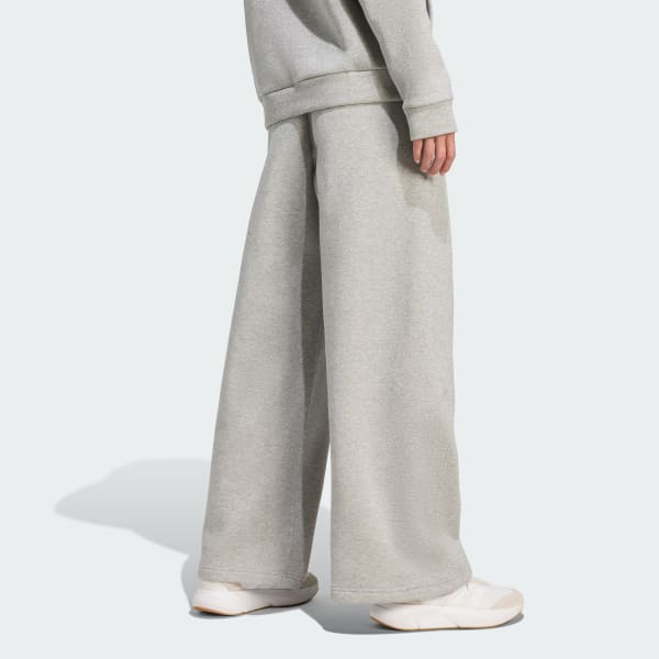 Grey ALL SZN Holiday Glitter Fleece Loose Pants