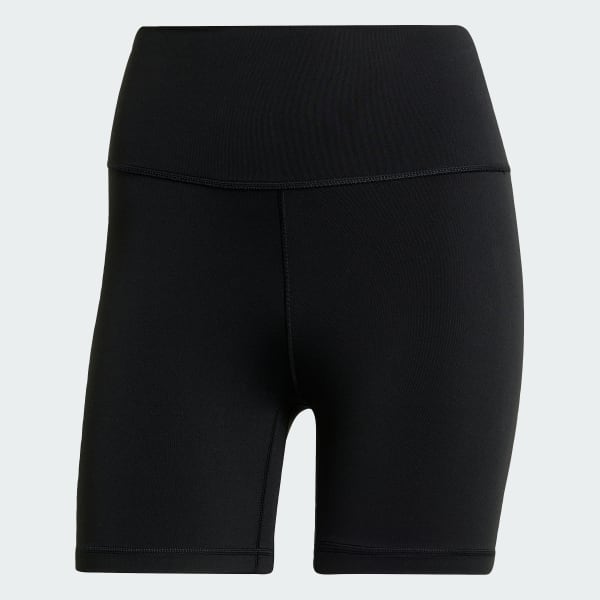 Negro Mallas Cortas All Me 5 Pulgadas Corte Alto