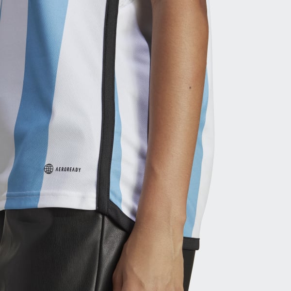 White Argentina 22 Home Jersey F8711