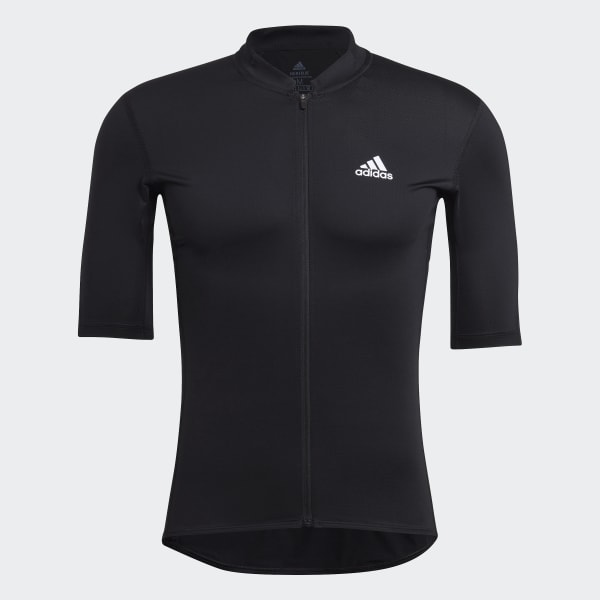 cerná Dres The Short Sleeve Cycling