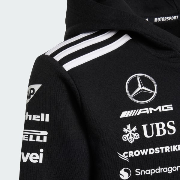 adidas MERCEDES - AMG PETRONAS FORMULA ONE TEAM HOOD - Black