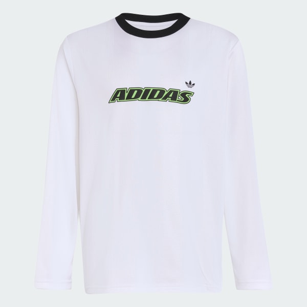 Blanco Camiseta de manga larga Niños