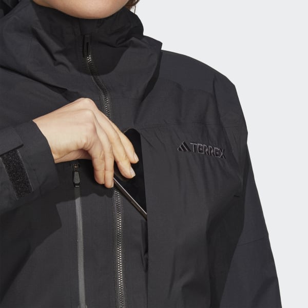 adidas TERREX Xploric RAIN.RDY Hiking Jacket - Black | Women\'s Hiking |  adidas US