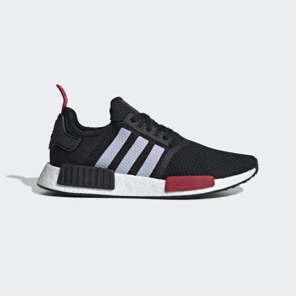 white and red adidas nmd