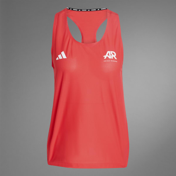 Runners_CLIMACOOL_Singlet_Red_