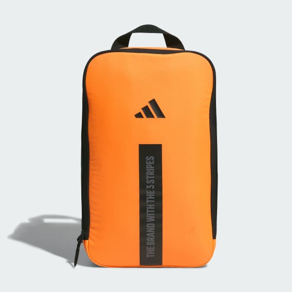 Oranye Tas Sepatu Golf Pria adidas