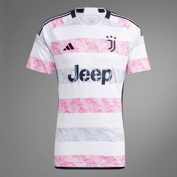 adidas Juventus 23/24 Away Jersey - White, Men's Soccer