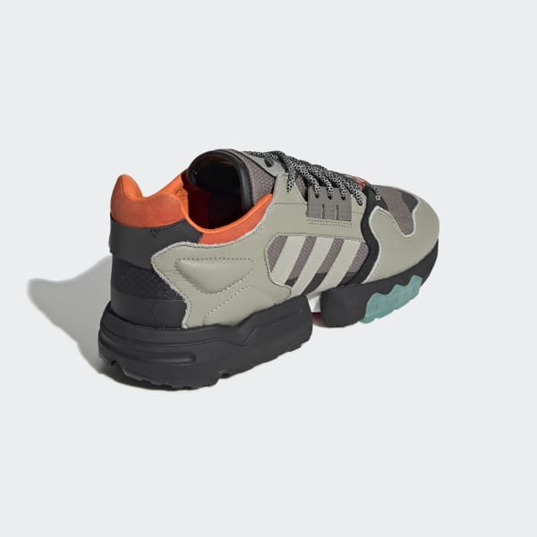 adidas originals zx torsion trail shoe in sesame and orange