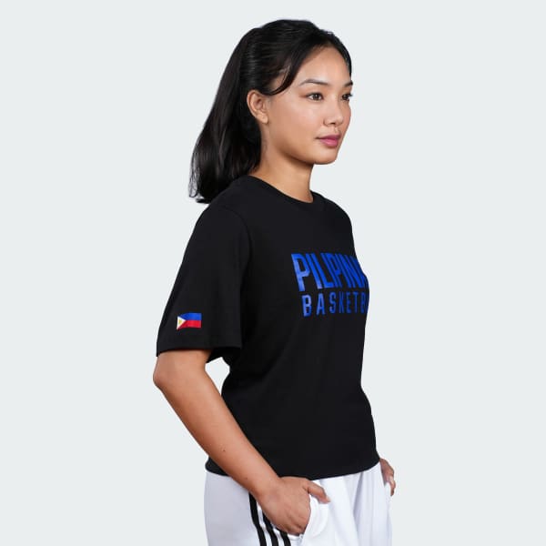 Black Women's Pilipinas Basketbol Tee