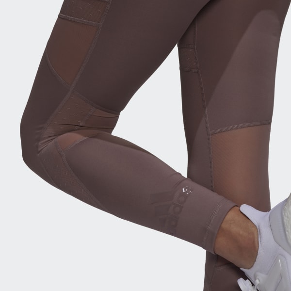adidas Circuit HighWaisted 7/8 Mesh Leggings Purple adidas Canada