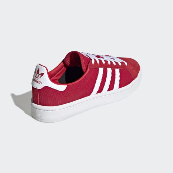 adidas red campus shoes