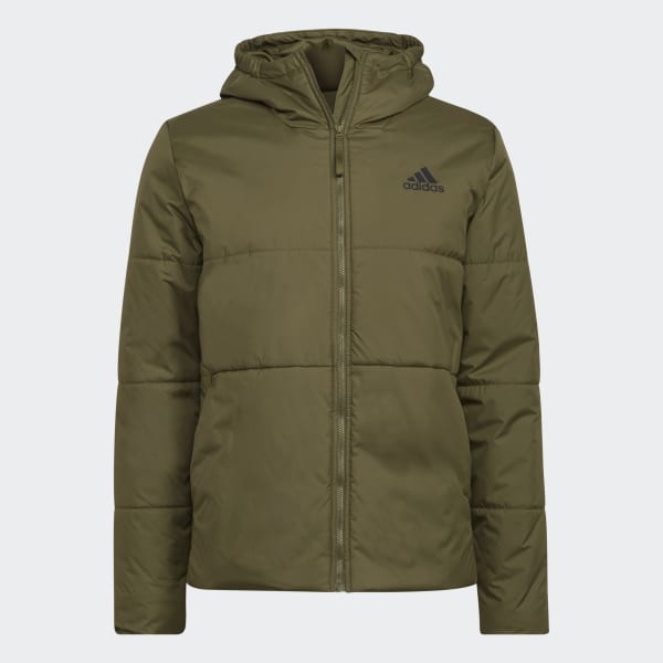 Verde Giacca BSC 3-Stripes Hooded Insulated DVN72