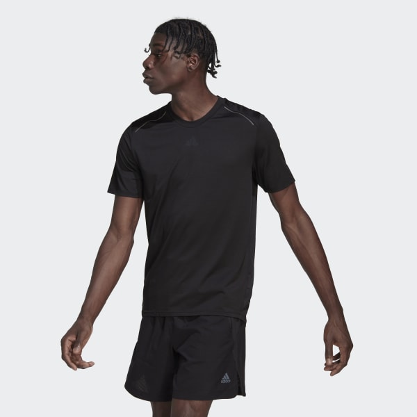 Black adidas Techfit 3-Stripes Training Long Sleeve Tee