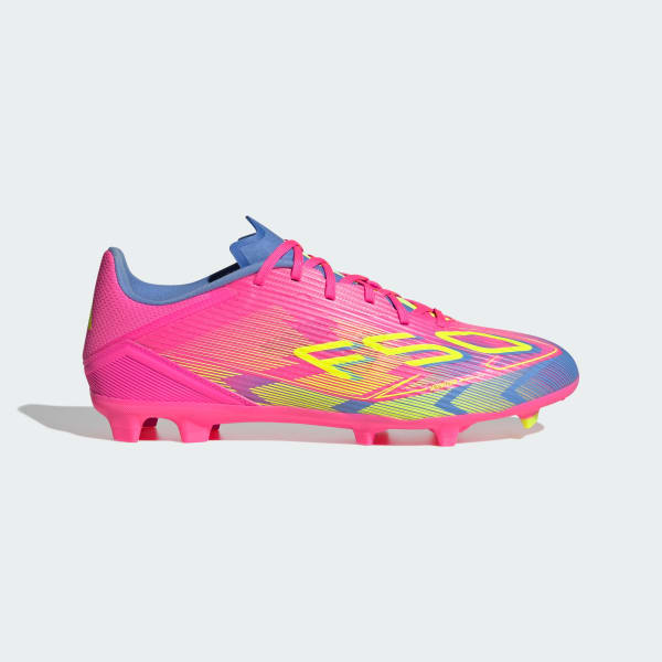 Pink F50 League Firm/Multi-Ground Boots