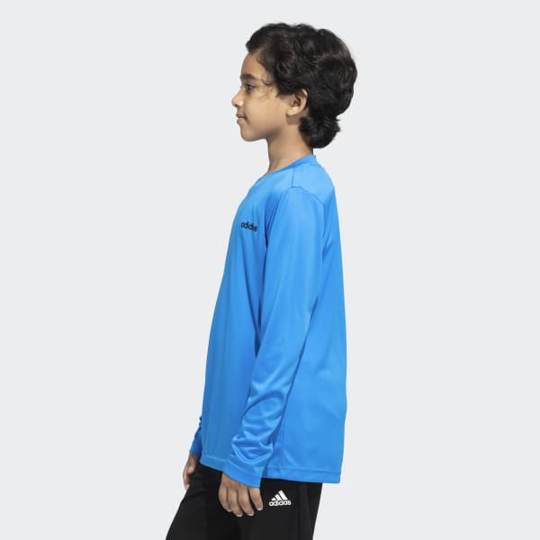Blue LOGO LONG SLEEVES TEE