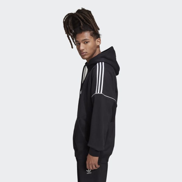 Schwarz adidas Rekive Hoodie