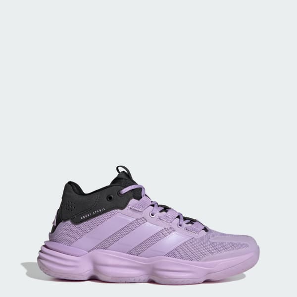 adidas Court Stabil Indoor Shoes - Purple | Free Shipping
