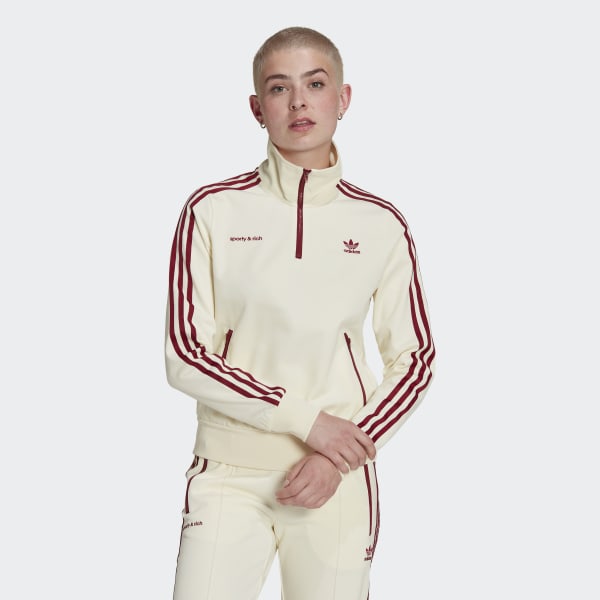 Wit Sporty & Rich Half-Zip Track Top DMO13