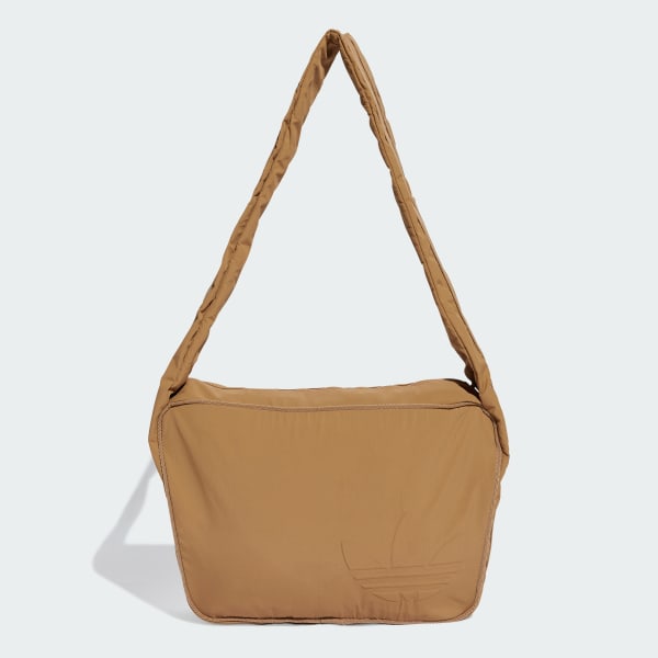 Brown Crossbody Bowling Bag