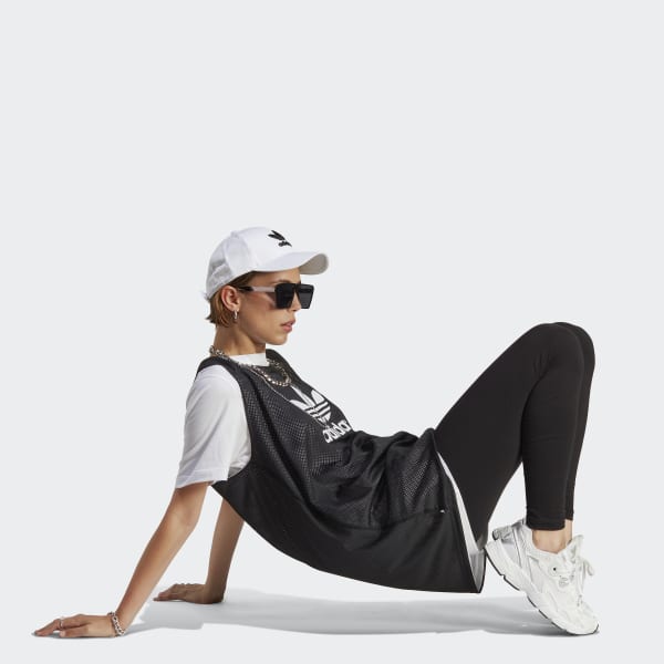 Schwarz adicolor Essentials Leggings