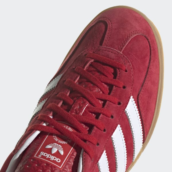 adidas Gazelle Indoor Shoes - Red, Women's Lifestyle