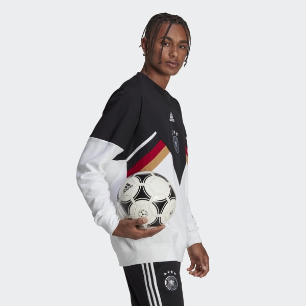 Black Germany Icon Crew Sweatshirt VL555