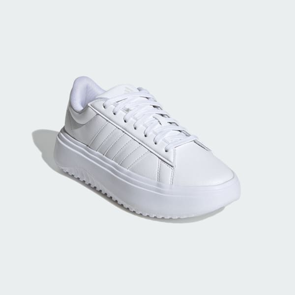 adidas Women s Grand Court Platform Shoes White adidas Canada