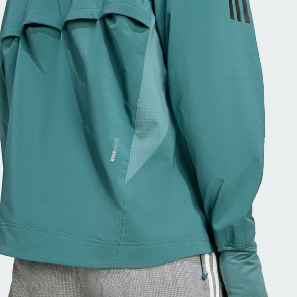 adidas Own The Run Winterized Jacket - Green | Free Shipping with