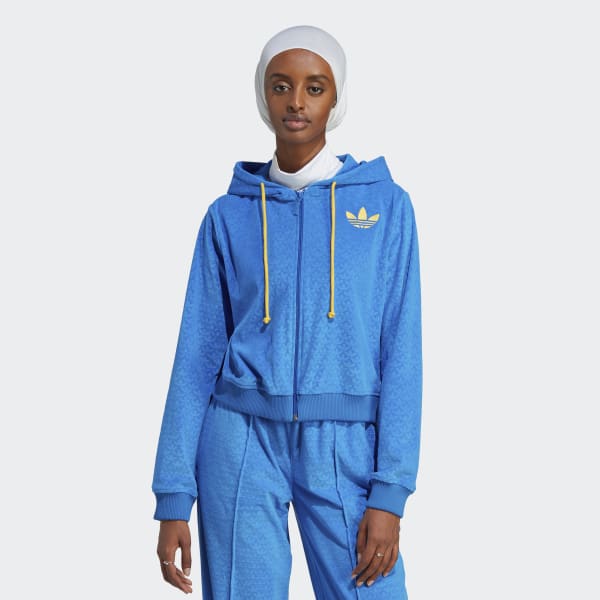 Adidas originals 70's young wild shop and free hoodie - women's