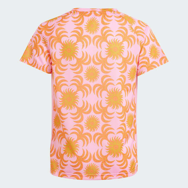 Pembe adidas x FARM Rio Kids Training Tişörtü