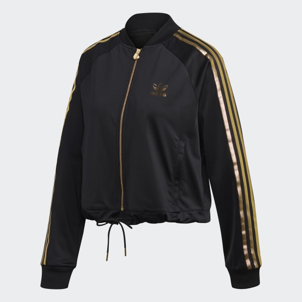 Adidas sudaderas dorado hot sale