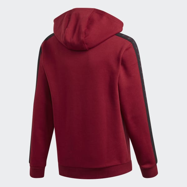 adidas side tape hoodie